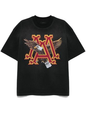 Amiri Vintage MA Eagle T-shirt - men - Elastane/Cotton - S - Black