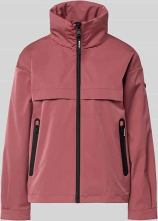 Khujo Jacke mit Stehkragen in Altrosa, Gr&ouml;&szlig;e XXL