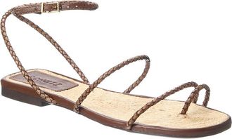 Schutz Schutz Kaya Leather Flat
