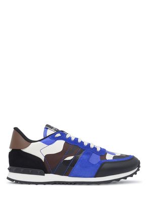 Valentino CAMO ROCK RUNNER Size: 42.5, colour: BLUE
