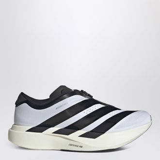 adidas Originals adidas Adizero Evo SL Zip sneakers in black and white