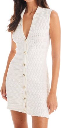 Allison New York Bodhi Knit Mini Dress In White