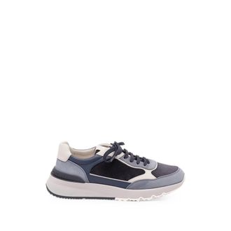 Brunello Cucinelli Panelled Leather Sneakers