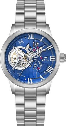 Heritor August Automatic Blue Dial Mens Watch HERHS4803