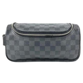 Louis Vuitton Pre-owned Vintage Clutch Bag - Heren - Pre-owned - Zwart - Maat: ONE Size