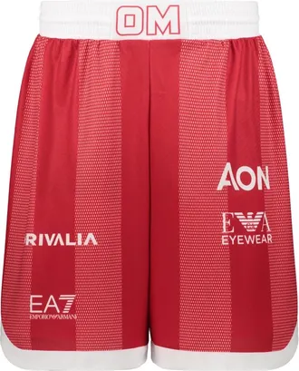 Emporio Armani Bermuda Tecnici - - Shorts - Uomo - Rosso - S