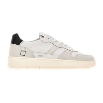 D.A.T.E. Sneakers, male, White, Size: 10 US Court 2.0 Basic