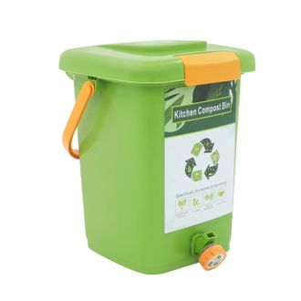 OEM Compostador De Gran Capacidad, Tapa A Prueba De Olores, 10 Litros
