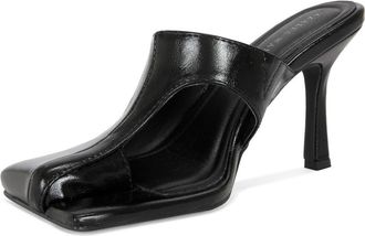 Azalea Wang Jonene Square Toe Mule in Black at Nordstrom, Size 6.5