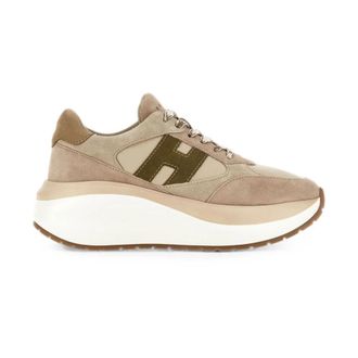 Hogan H714 Sneakers - Dames - Sneakers - Beige - 40 EU - Leer - Schoenen