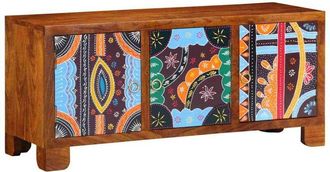 vidaXL Vidaxl - Panca per scarpe Multicolore 100 x 35 x 45 cm