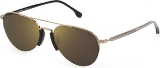 Lozza SL2394 300G Mens Sunglasses Gold Size 57