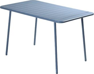 Concept Usine Mesa de jard&iacute;n de 4 a 6 asientos, 120 cm azul