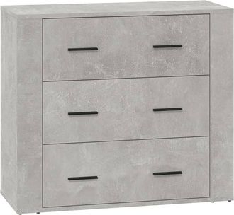 vidaXL Aparador De Madera Contrachapada Gris Hormig&oacute;n 80x33x70 Cm Vidaxl