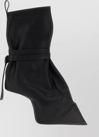 Rick Owens leather ankle boots