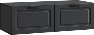 vidaXL Mueble Para Tv De Pared Negro 98 X 41 X 30 Cm Vidaxl
