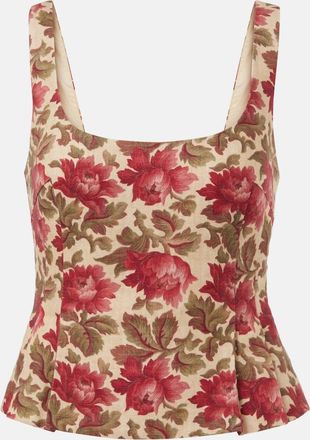 Possé Top Rosalie in lino