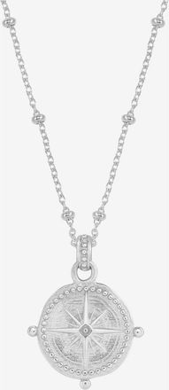 Dower & Hall Small True North Talisman Pendant in Sterling Silver at Nordstrom, Size 18