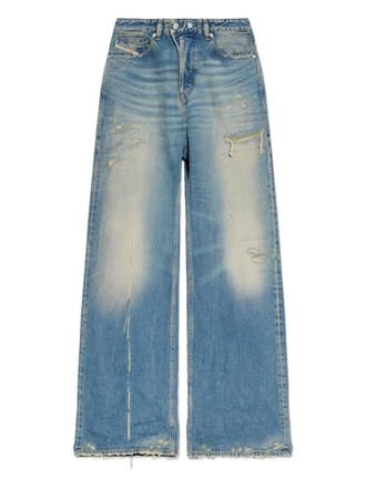 Diesel 1996 D-Sire 09n29 distressed jeans - women - Cotton - 25/30 - Blue