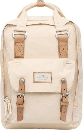 Doughnut Macaroon Rugzak - Dames - Rugzakken - Beige - ONE Size - Katoen - Tassen