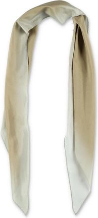 Lardini Foulard - Heren - Zijden sjaals - Beige - ONE Size - Katoen - Accessoires
