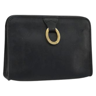 Dior Pre-owned Clutches, female, Black, Size: ONE SIZE Pre-owned Vintage Clutch