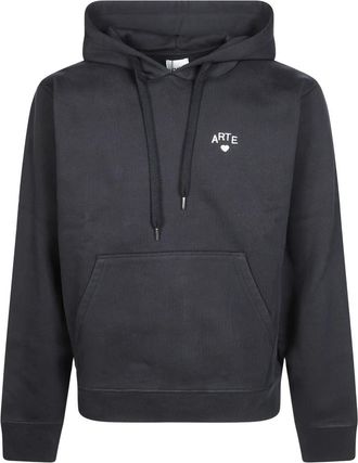 Arte Heart Hoodie - Heren - Hoodies - Zwart - XL - Hoodies & sweatvesten