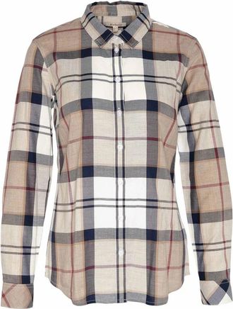 Barbour Klassieke Geruite Overhemd in Tijdloze Stijl - Dames - Overhemden - Veelkleurig - S - Katoen - Overhemden