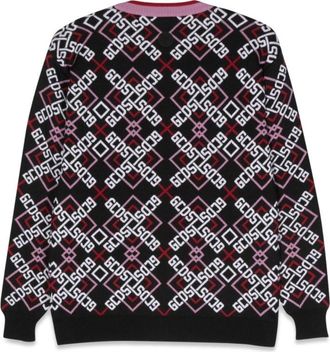 GCDS Virgin Wool Blend Cardigan - Multicolor