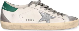 Golden Goose Sneakers, male, White, Size: 12 US Super-Star Low-Top Sneakers