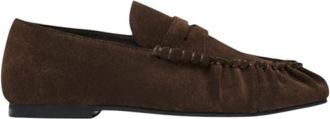 Alohas Aven Mocassins - Dames - Loafers - Bruin - 38 EU - Leer - Schoenen
