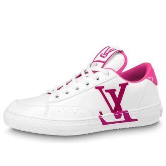Louis Vuitton (WMNS) LOUIS VUITTON Charlie Sneakers White Fuchsia 1AAVZM