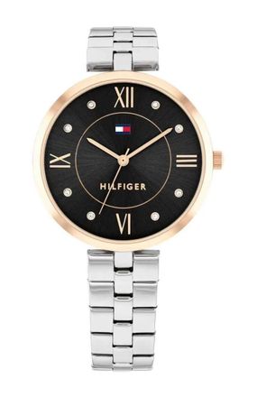 Tommy Hilfiger Ella Dames Horloge Zilverkleurig 1782684