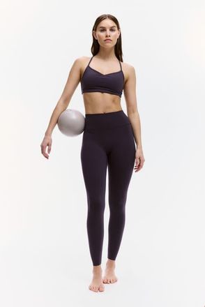 H&M Sports leggings with softmove in Plum Purple at Nordstrom, Size X-Large