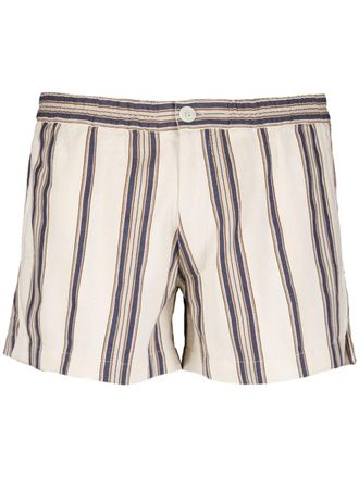 Marrakshi Life Shorts con vita elasticizzata - Bianco