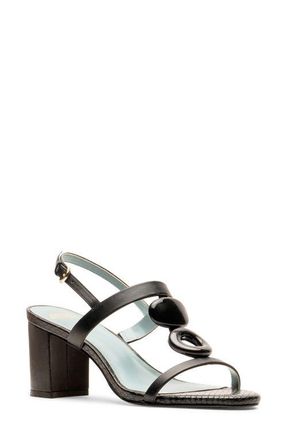 Frances Valentine Bianca Slingback Sandal in Black at Nordstrom, Size 7.5