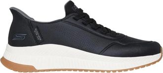 Skechers Schoenen, Heren, Zwart, 40 EU, Leer, Bobs Squad
