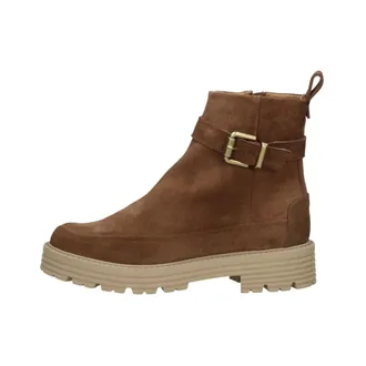 Aqa Aqa, Schoenen, Heren, Bruin, 41 EU, Enkellaarsjes Plat