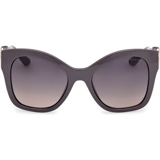 Guess Butterfly Sunglasses in Grey/Gradient Smoke at Nordstrom Rack
