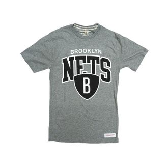 Mitchell & Ness Hombre, Camisetas, Gris, Talla: S
