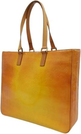 Louis Vuitton Pre-owned Vintage Monogram Vernis Tote Bag - - Pre-owned - Donna - Arancione - ONE SIZE