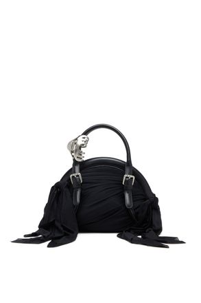 Diesel Trash-D-Bandana handbag in jersey and leather - Handbags - Woman - Black