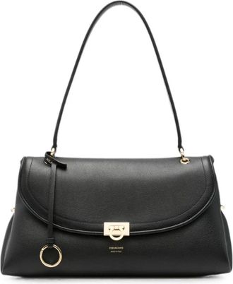 Ferragamo Mujer, Bolsos, Negro, Talla: ONE Size