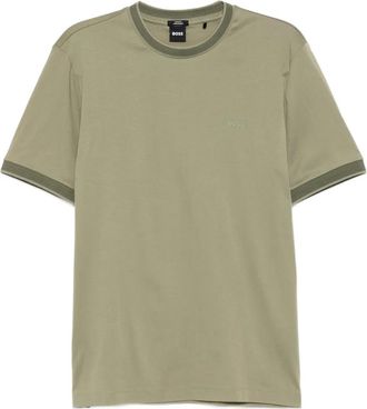 BOSS logo-printed T-shirt - Green
