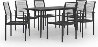 vidaXL 7 Piece Garden Dining Set vidaXL