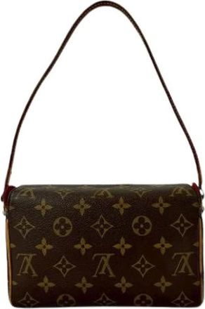 Louis Vuitton Pre-owned Shoulder Bags, female, Brown, Size: ONE SIZE Pre-owned Vintage Shoulder Bag