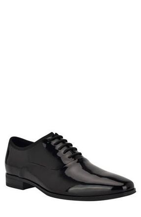 Calvin Klein Cardiff 3 Oxford in Black Patent at Nordstrom Rack, Size 11.5