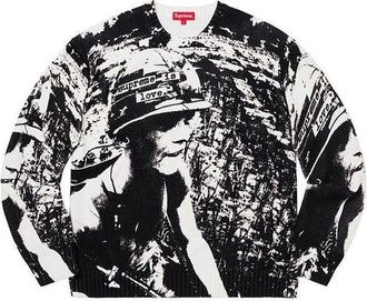 SUPREME Supreme is Love Sweater White SUP-FW19-893