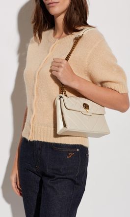 Kurt Geiger Shoulder Bag Kensington Medium, Womens, Cream