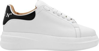 Philipp Plein Low-Top Sneakers Megastar - unisex - Sneakers - Wit - 36 EU - Leer - Schoenen